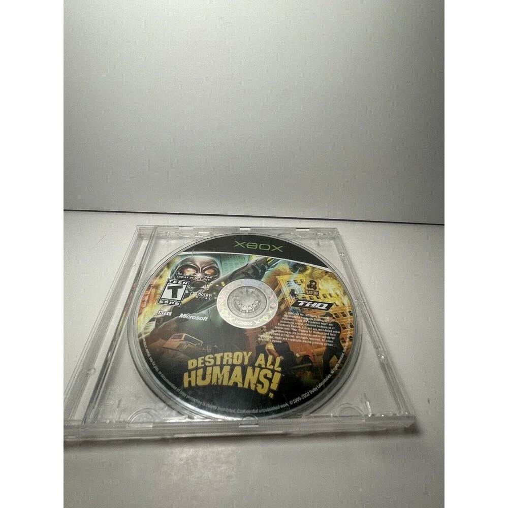 Destroy All Humans (Microsoft Original Xbox) Tested